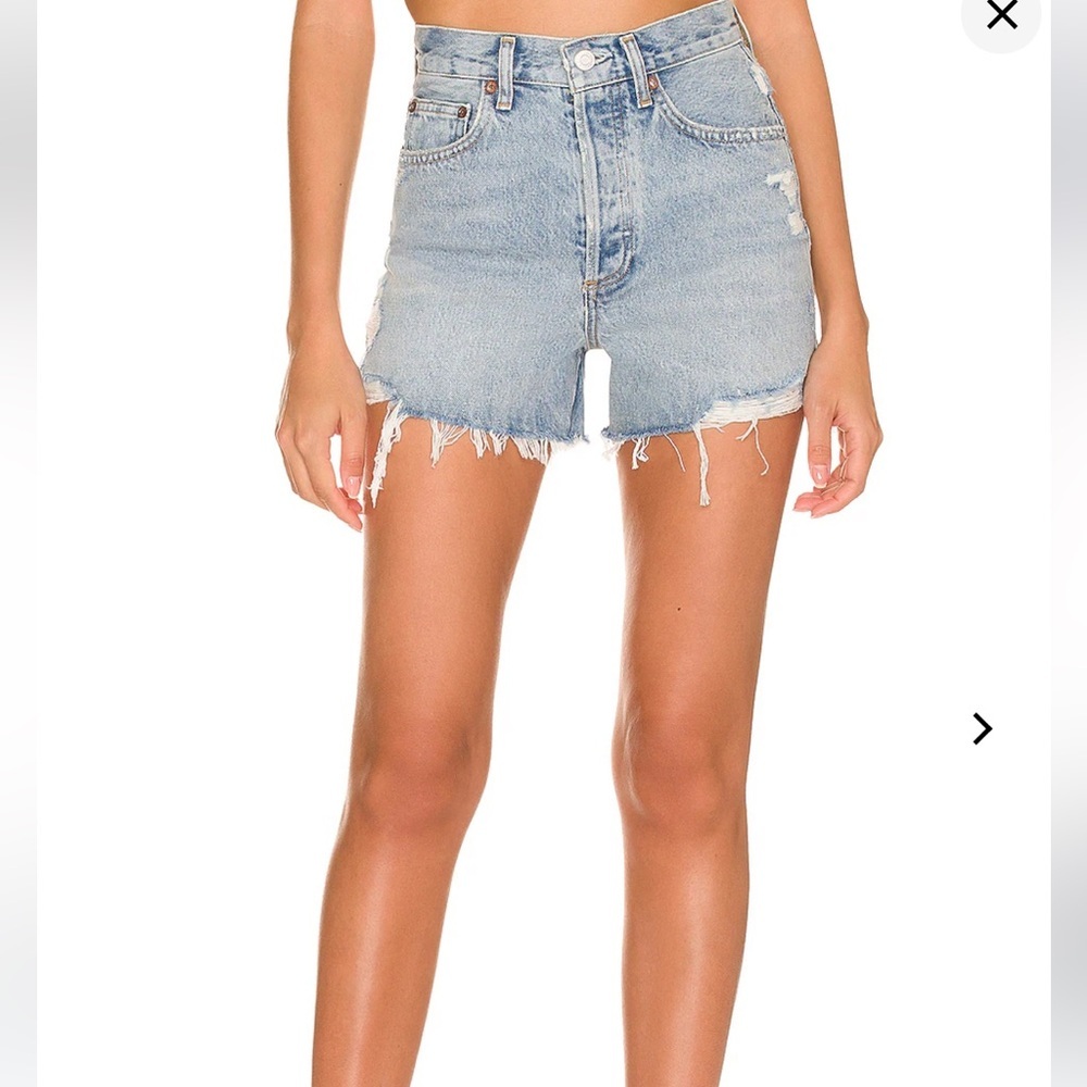 AGOLDE Dee Denim Jean Shorts Size 24